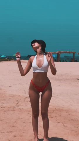 ass beach bikini clip