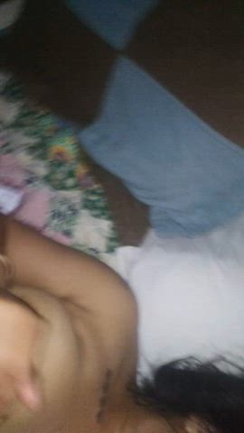 amateur blowjob boobs ebony homemade interracial milf natural tits pov pussy clip