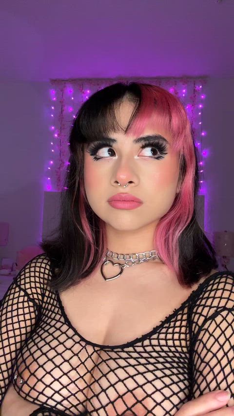 Not soooo innocent goth asian ;)