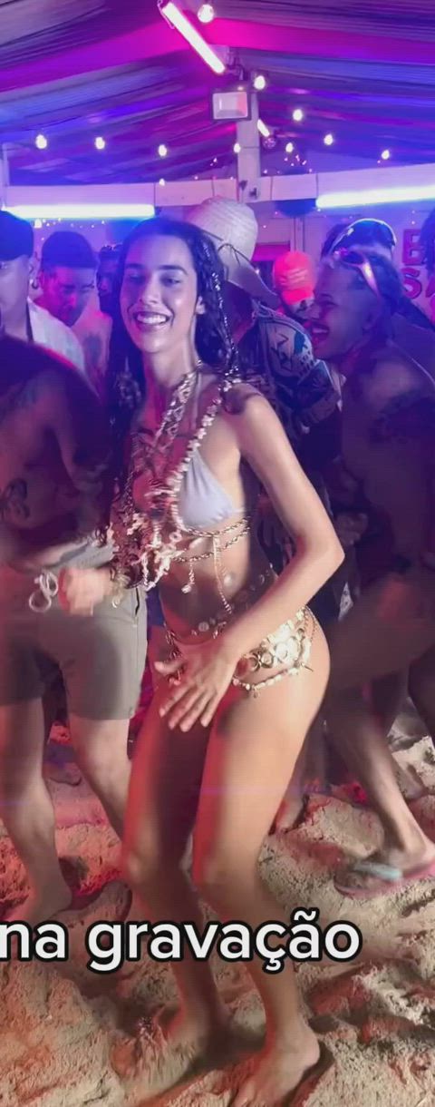 ass beach big ass bikini brazilian celebrity dancing sexy clip