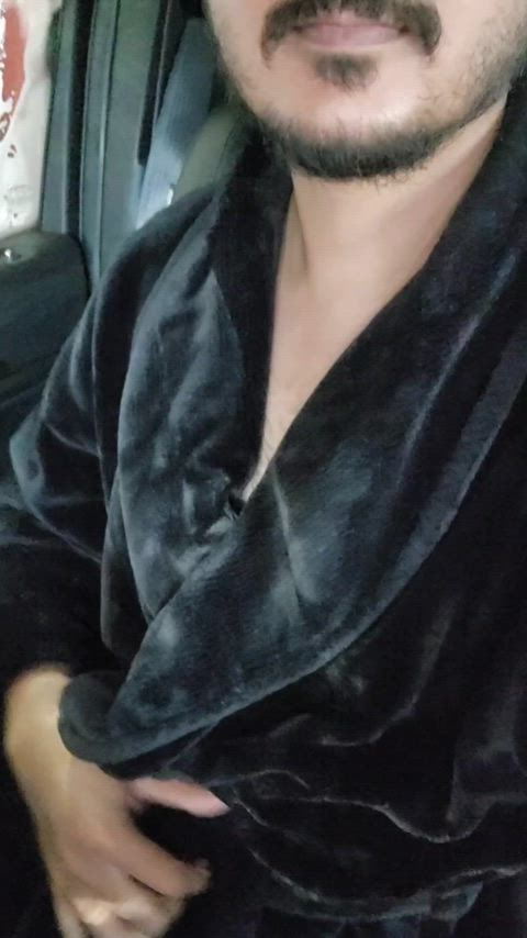 Went through a car wash in my robe and felt frisky