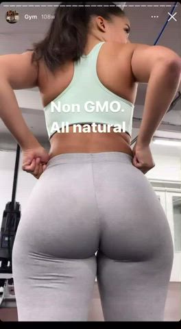 Ass Gym Leggings clip