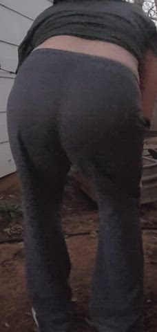 booty chubby outdoor sissy thong clip