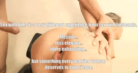 Something every married woman deserves to experience.