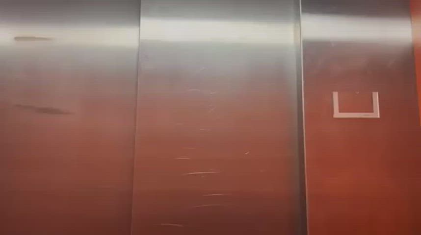 blowjob elevator pov clip