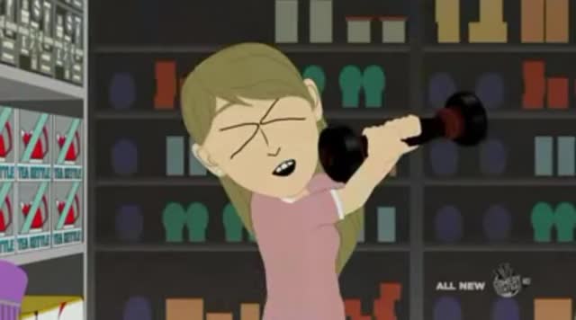 south park- big jim shake weight