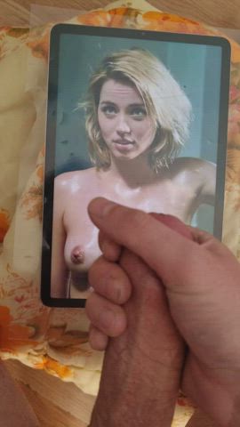 Ana de Armas Cum On Tits and Facial. In love with her right now. Shes to cute😍