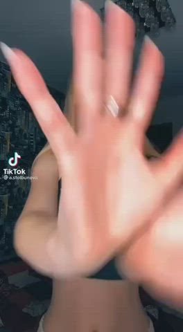 Girls Teen TikTok Tits clip