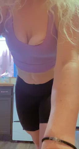 Feeling sexy in and out of my workout outfit