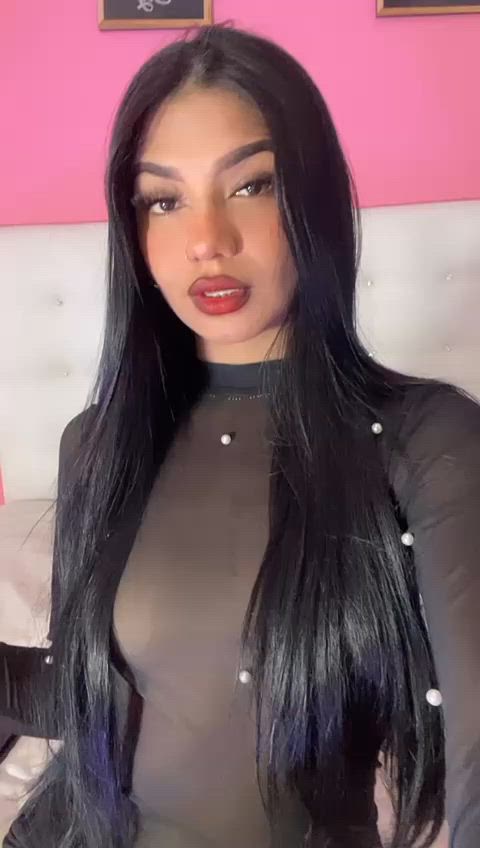 cam camgirl cute pretty seduction sensual skinny webcam clip