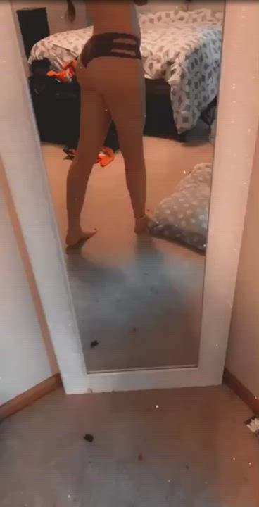 Ass Girlfriend Underwear clip