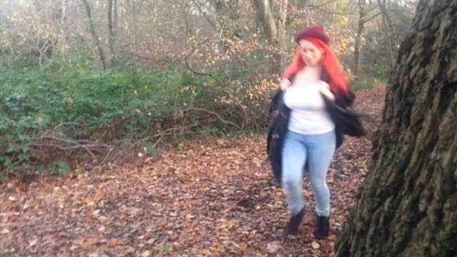 Big Titties In The Forest