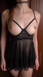 Do you like my breasts in negligee?
