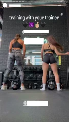 bending over big ass lauren phillips sydney cole workout clip