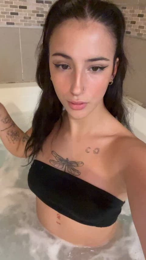 amateur brunette cute latina natural tits onlyfans teen clip