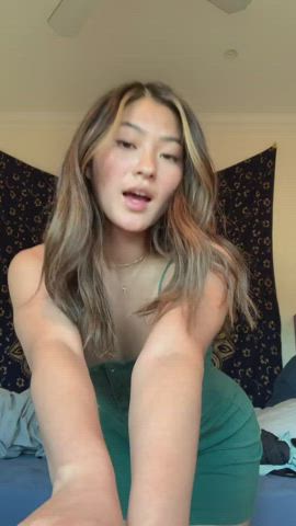 18 Years Old 19 Years Old Asian Ass Dancing Dress Tease Teen TikTok clip