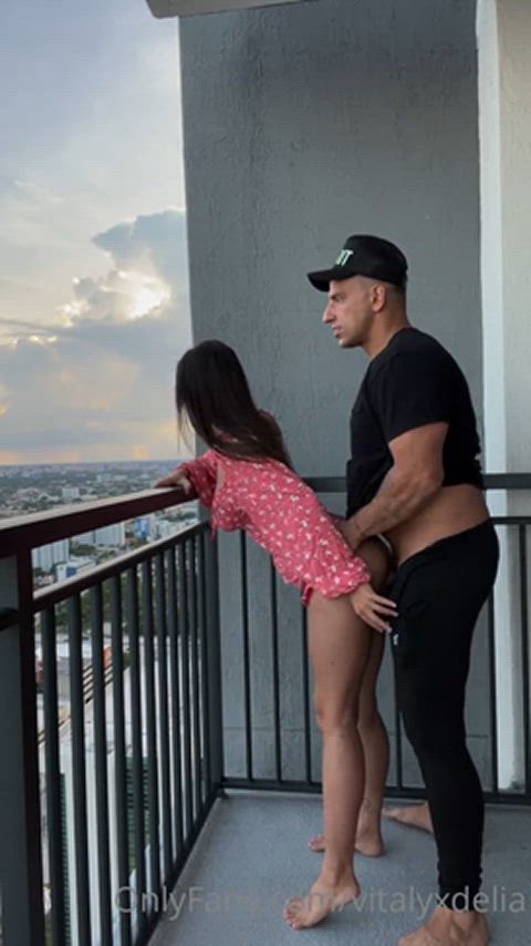 Hot Balcony Fuck 2