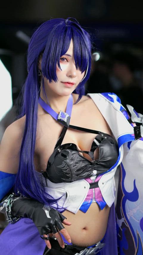 asian cosplay sexy clip