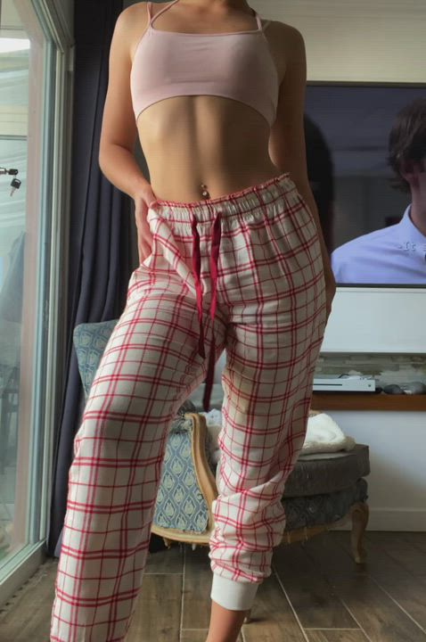 My ass reveal from my PJs