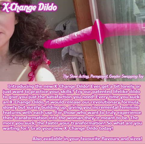 Introducing the new XChange Dildo!