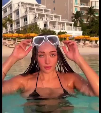 Bikini Boobs Wet clip