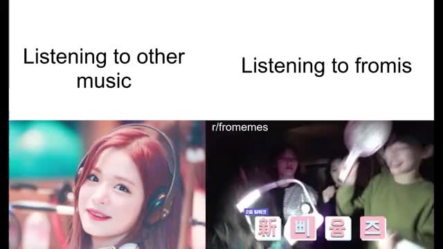 Party fromis meme