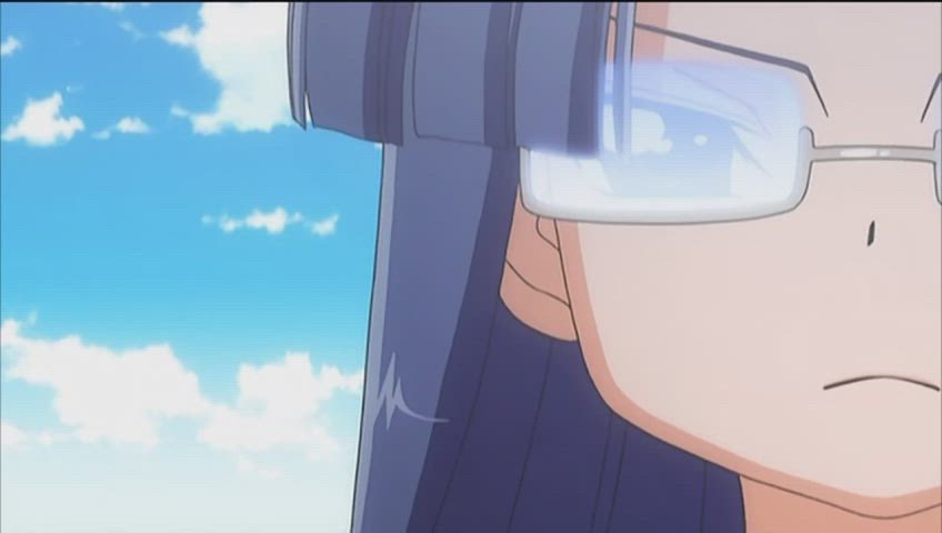 Anime Big Tits Bouncing Tits Ecchi Glasses clip