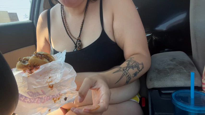 belly button car chubby feedee fetish food fetish jiggle jiggling belly clip