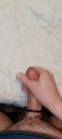 cock cock ring cum cumshot jerk off masturbating clip