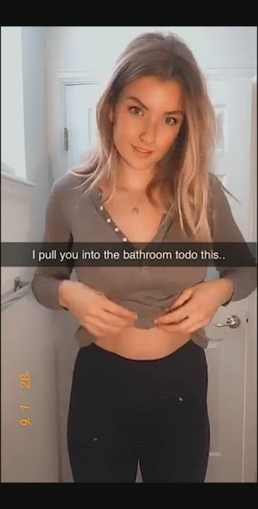 Big Tits Blonde Undressing clip