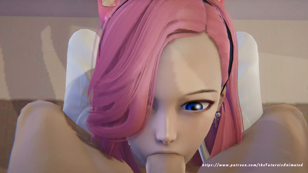 3D Blowjob Hentai clip