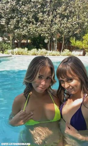 Does anyone who this girl is with Riley Reid?