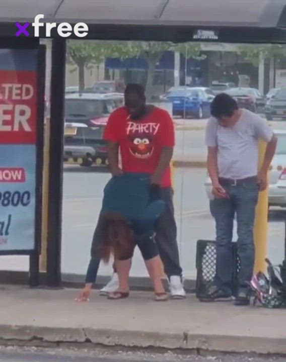 Black boy fuck in public bus station - video link in comment
