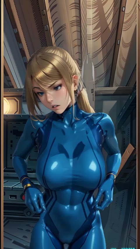 Zero Suit Samus dancing