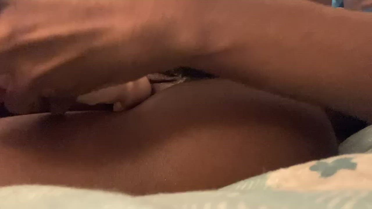 19 Years Old African African American Amateur Ass Spread Cam Creamy Deep Penetration