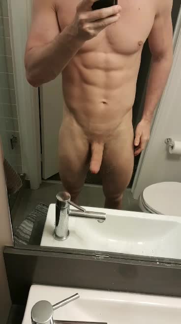 [m], Toronto, woke up with a bit of morning glory and rushed to the mirror before