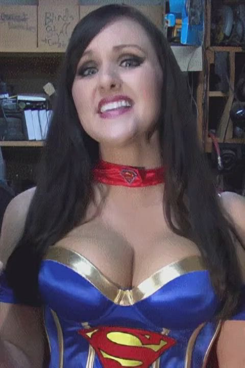 angie griffin big tits busty cleavage superheroine clip