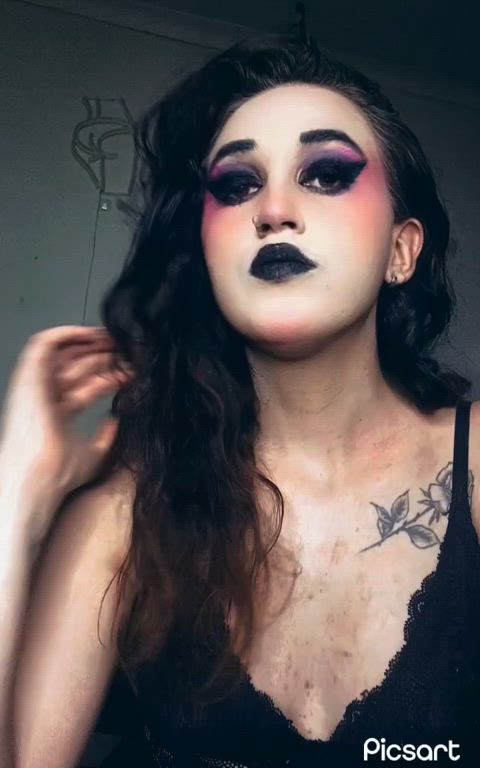 bbc slut demon emo femdom findom fucktoy goth slut slutty tiny slut goth-girls pale-girls