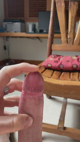 Big Dick Close Up Cock Cum Male Masturbation Masturbating Precum clip
