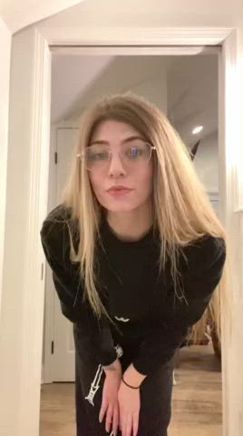 Blonde Nude TikTok clip