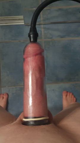 Pumping my Penis