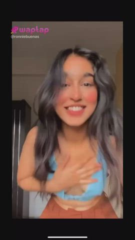 accidental nipslip pretty tiktok tik-tok clip