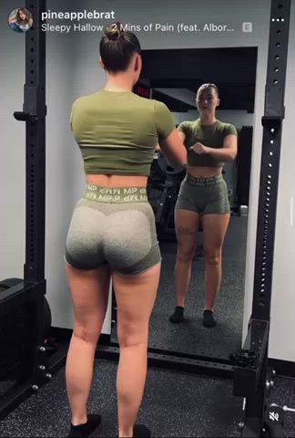 big ass fitness yoga pants clip