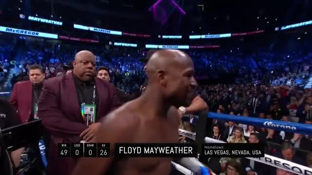 Floyd's Intro With Connor McGregor