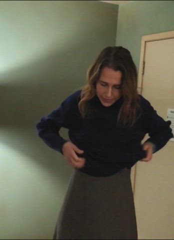 Josephine Decker showing her hot body in Room 104 S02E07 (2018)