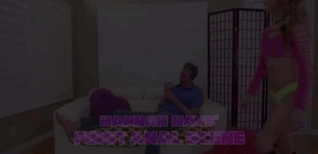 Hannah Hays' First Anal