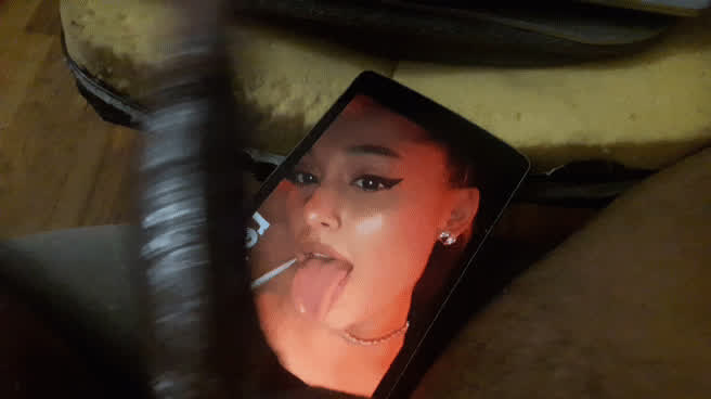 Ariana Grande BBC Celebrity Shaking Tongue Fetish Tribute clip