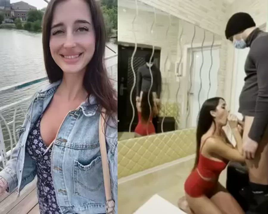 Vacation pictures and bj video collage
