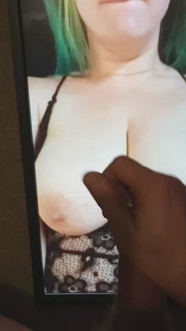 big tits male masturbation tribute clip