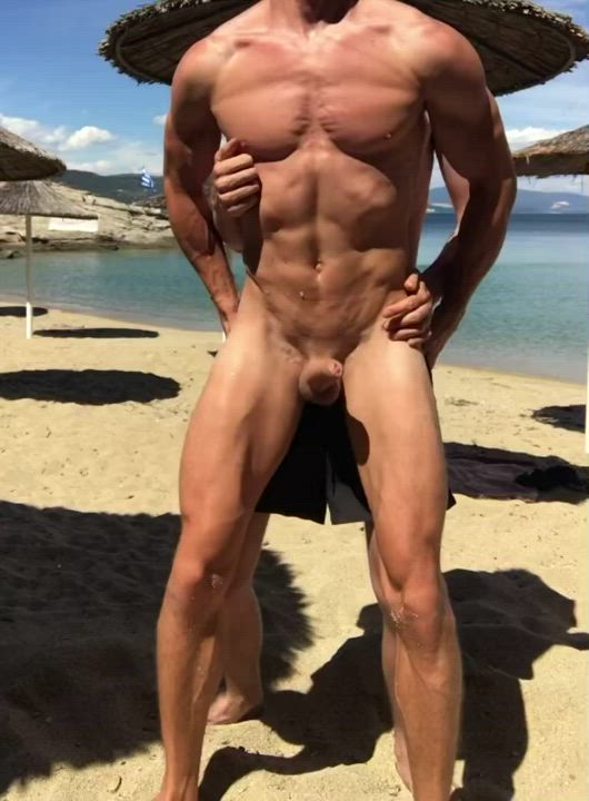 This is what happens u tan naked at a gay beach bar...